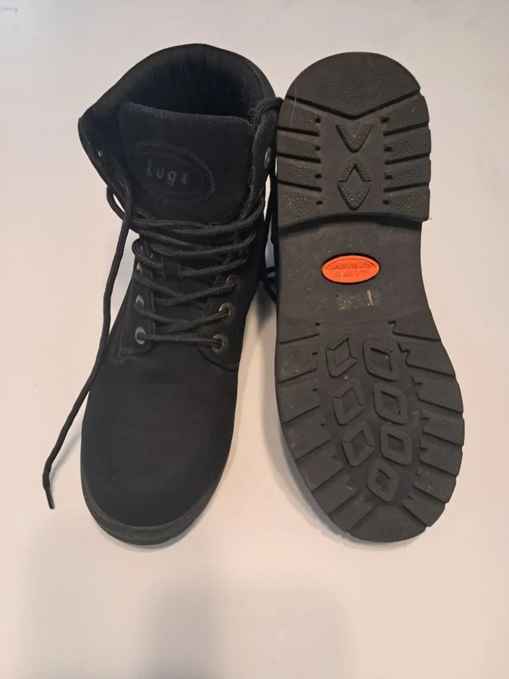 Lugz black boots